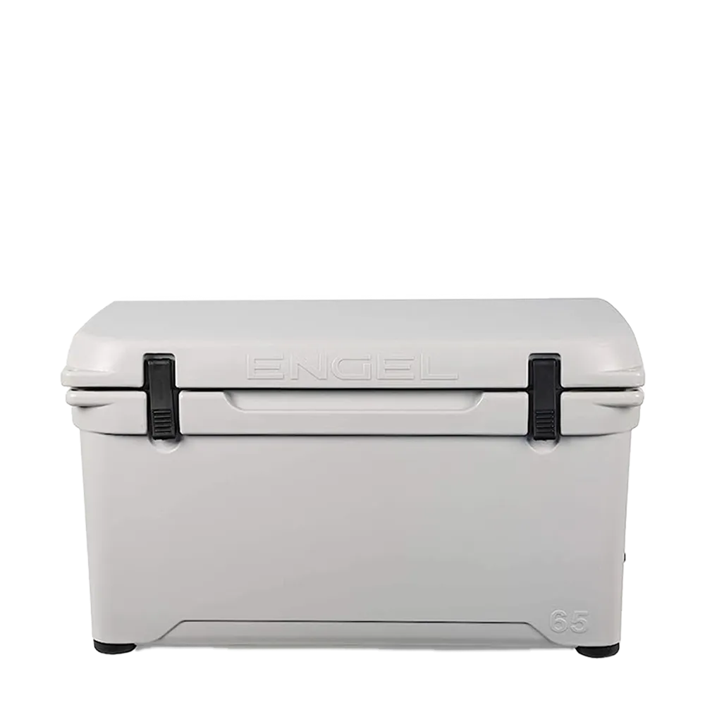 Customized Engel 65 High Performance Hard Cooler and Ice Box front facing 