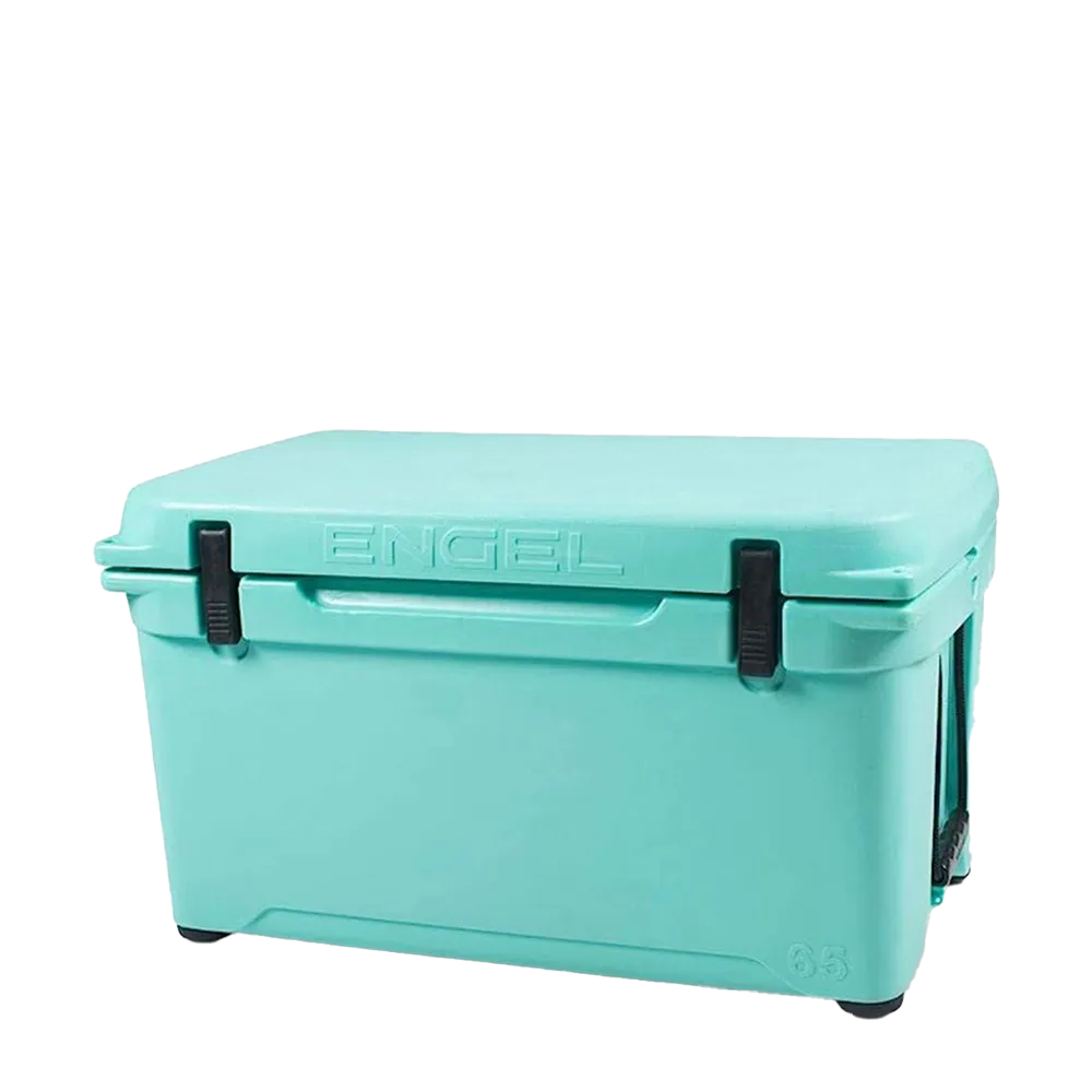 Customized Engel 65 High Performance Hard Cooler and Ice Box side angle 