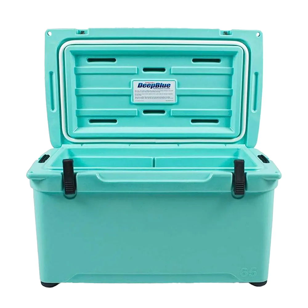 Customized Engel 65 High Performance Hard Cooler and Ice Box opened 