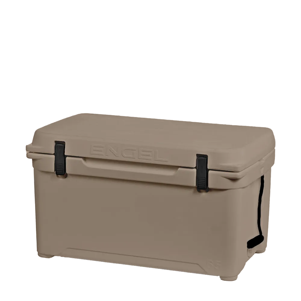 Customized Engel 65 High Performance Hard Cooler and Ice Box side angle 