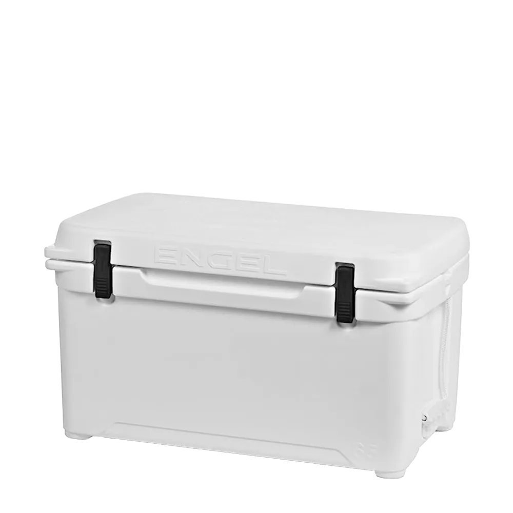 Customized Engel 65 High Performance Hard Cooler and Ice Box side angle 