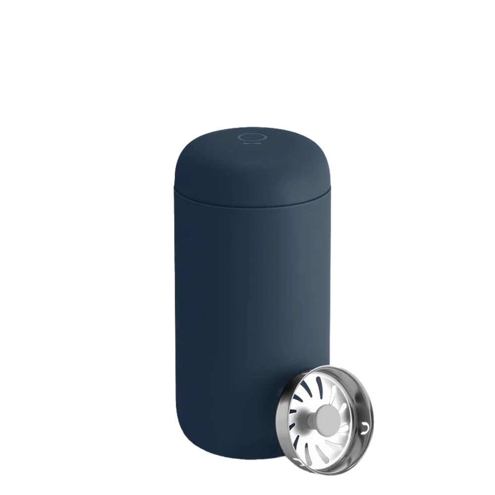 Fellow Carter Move Mug with Splash Guard 12 oz Stone Blue 