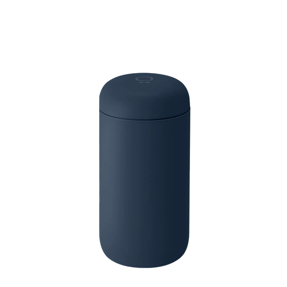Fellow Carter Move Mug with Splash Guard 12 oz Stone Blue 