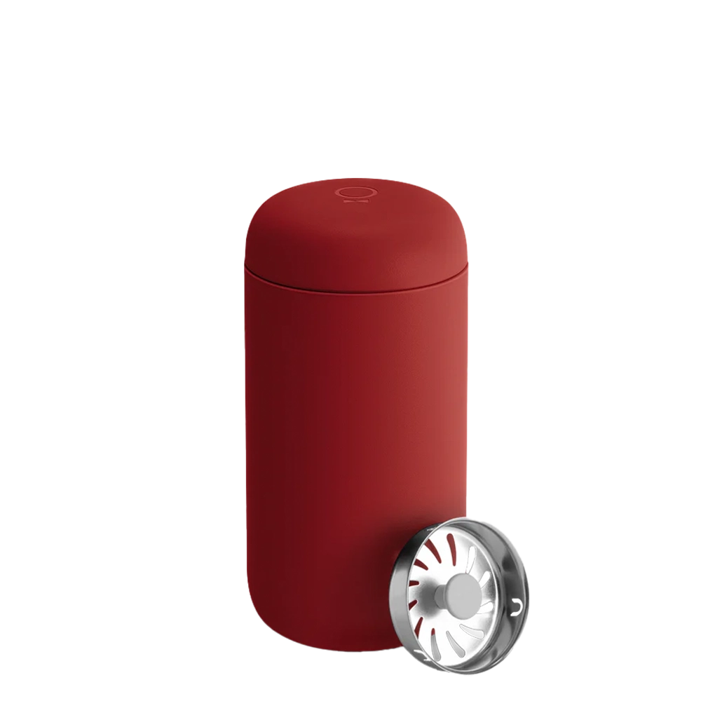 Fellow Carter Move Mug with Splash Guard 12 oz Really Red 