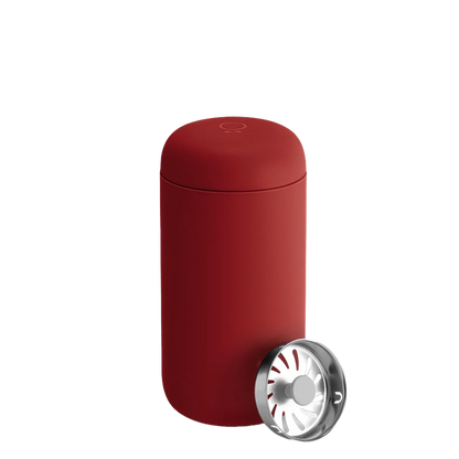 Fellow Carter Move Mug with Splash Guard 12 oz Really Red 