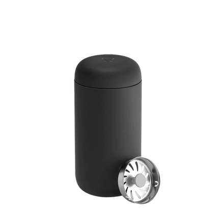 Fellow Carter Move Mug with Splash Guard 12 oz Matte Black 