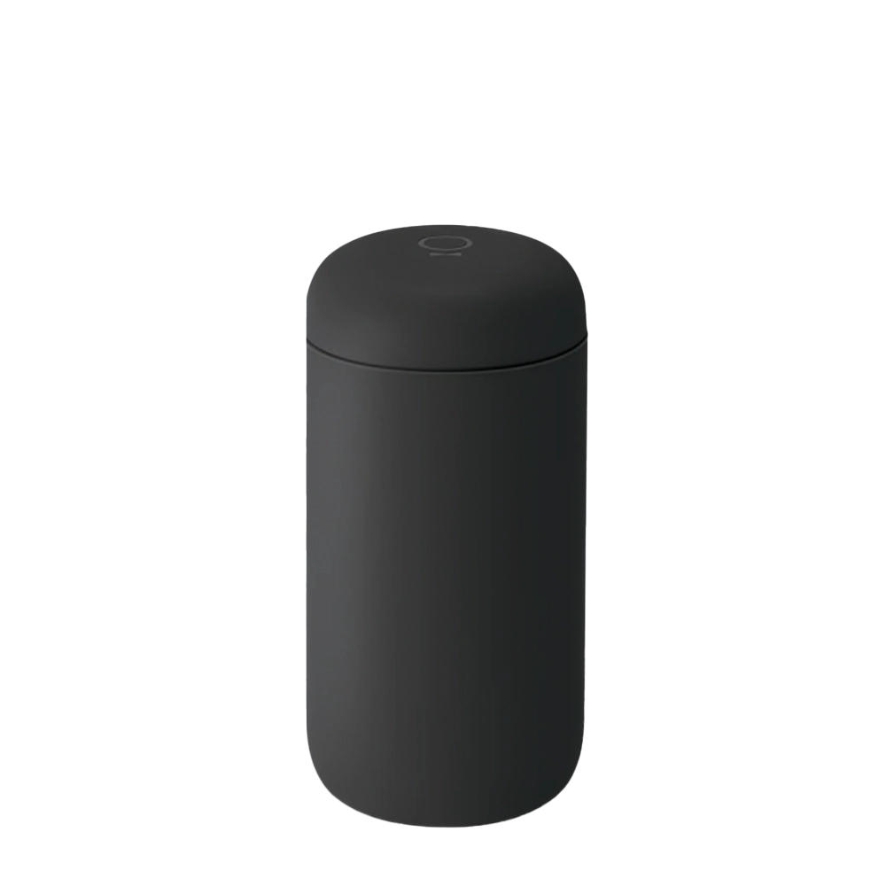 Fellow Carter Move Mug with Splash Guard 12 oz Matte Black 