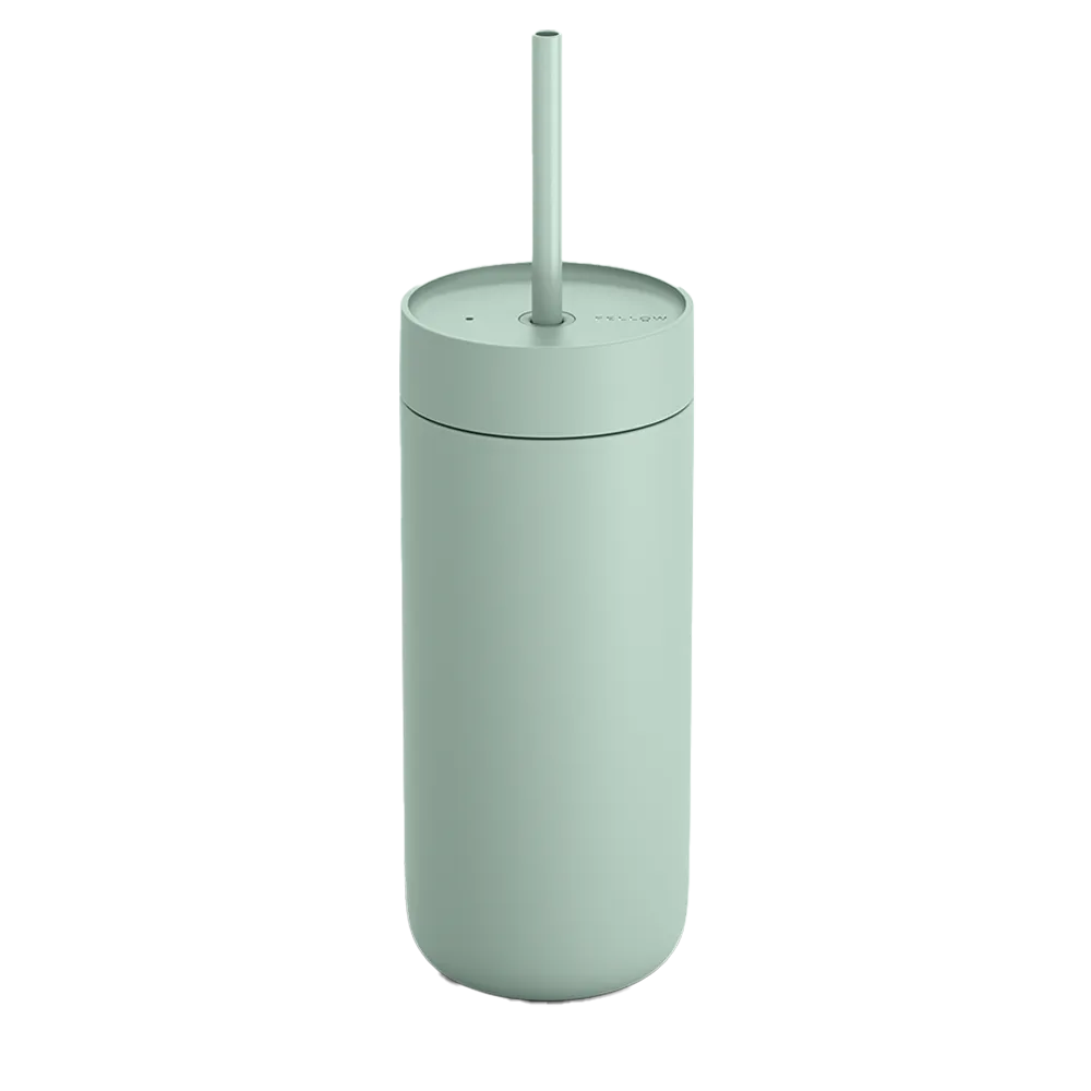 Fellow Carter Cold Tumbler with Straw Lid 16 oz Mint Chip 