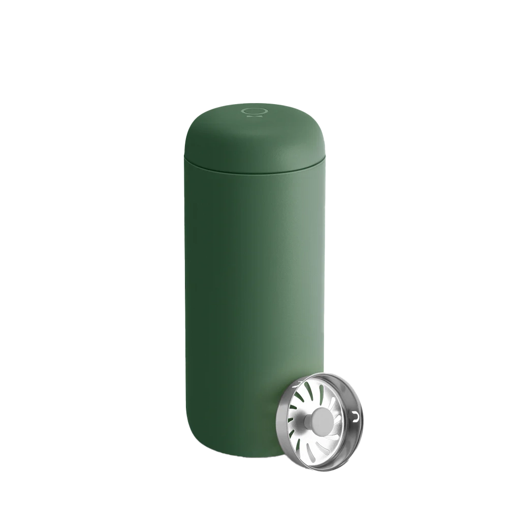 Fellow Carter Move Mug with Splash Guard 16 oz Cargo Green 