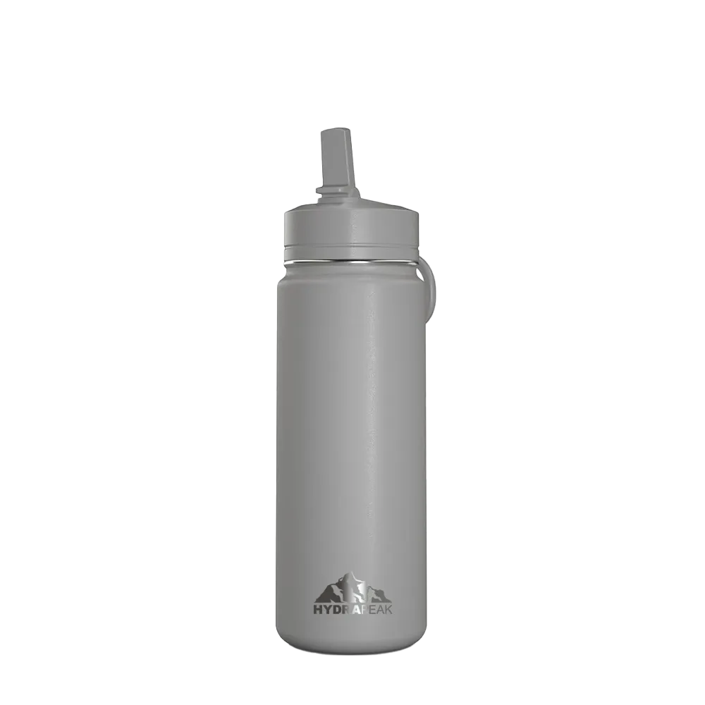 Hydrapeak Active Mini Bottle 20 oz Grey 