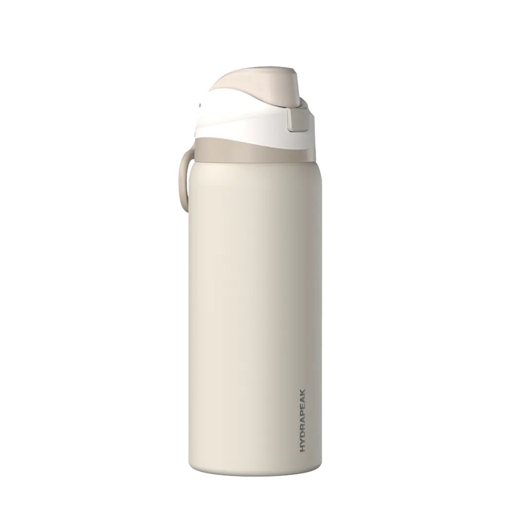 Hydrapeak Oasis Water Bottle 32 oz Stone 