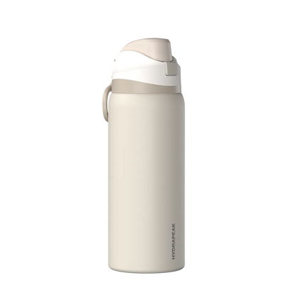 Hydrapeak Oasis Water Bottle 32 oz Stone 
