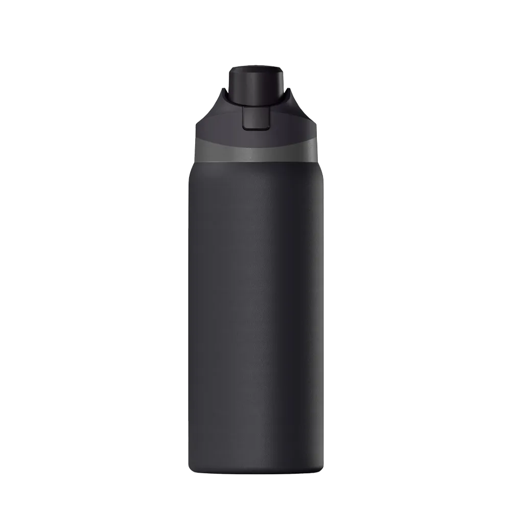 Hydrapeak Oasis Water Bottle 32 oz Grey Matter 