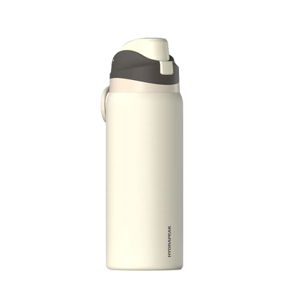 Hydrapeak Oasis Water Bottle 32 oz Ivory 