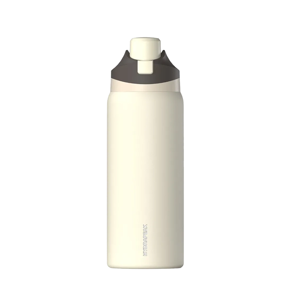 Hydrapeak Oasis Water Bottle 32 oz Ivory 