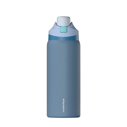 Hydrapeak Oasis Water Bottle 32 oz Modern Blue 