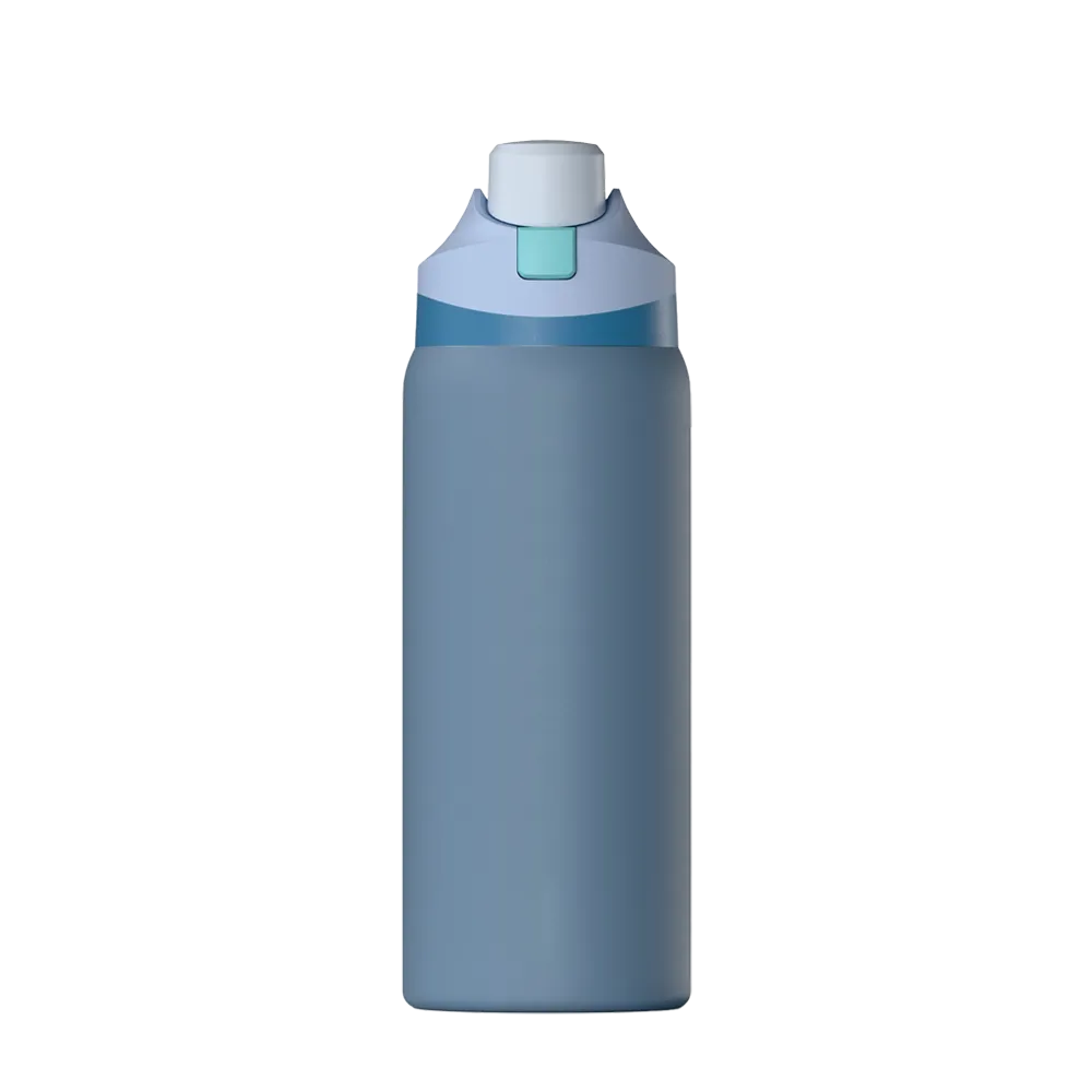 Hydrapeak Oasis Water Bottle 32 oz Modern Blue 