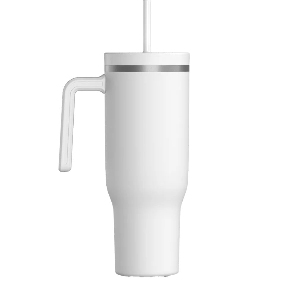 Hydrapeak Voyager Tumbler 40 oz White 