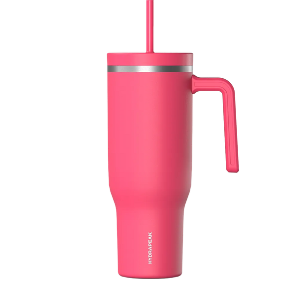 Hydrapeak Voyager 40 oz tumbler #color_hot-pink