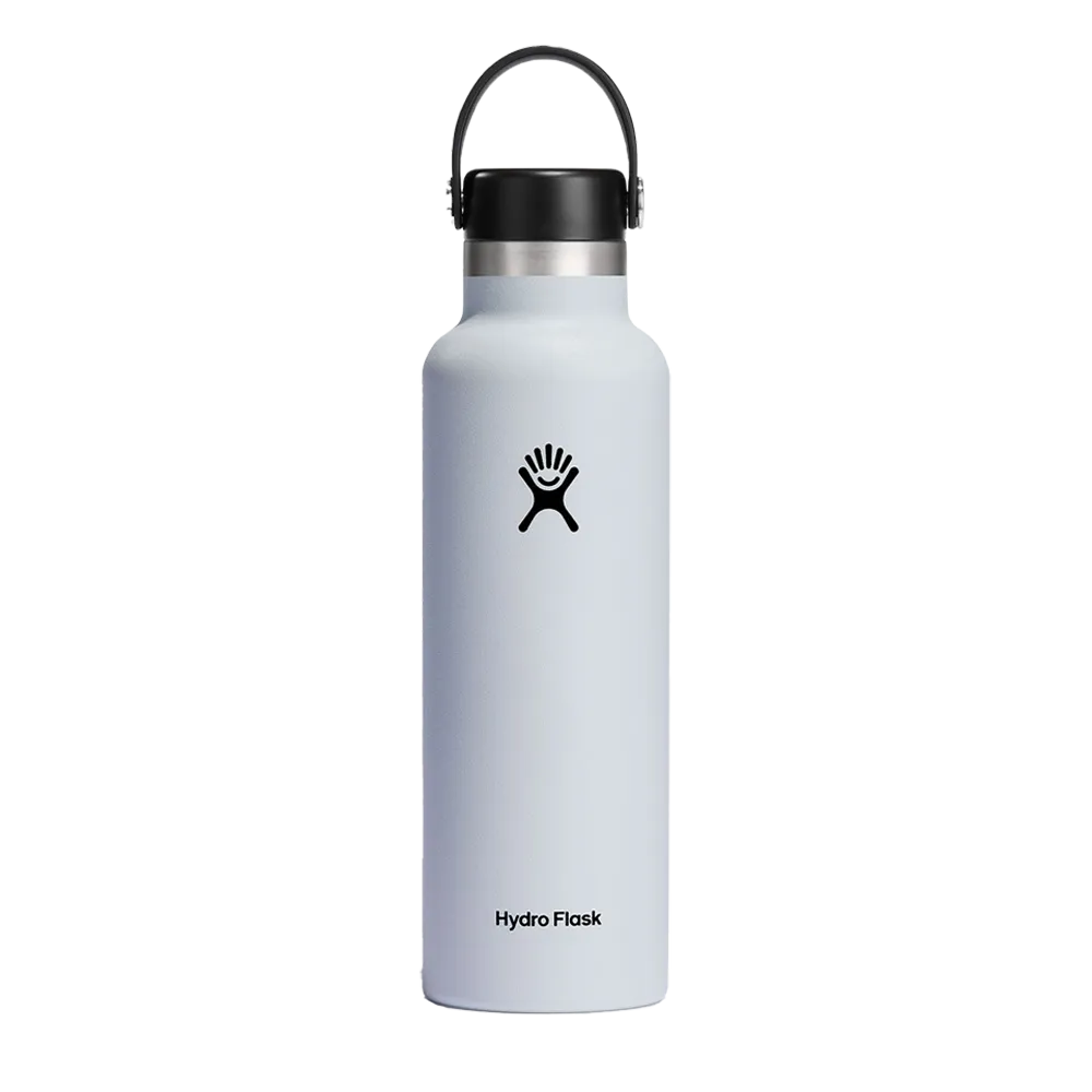 Hydro Flask Standard Mouth Bottle 21 oz White 