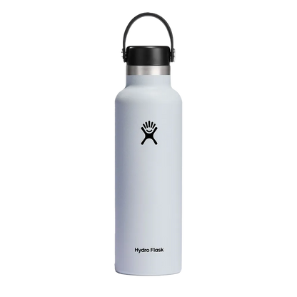 Hydro Flask Standard Mouth Bottle 21 oz White 