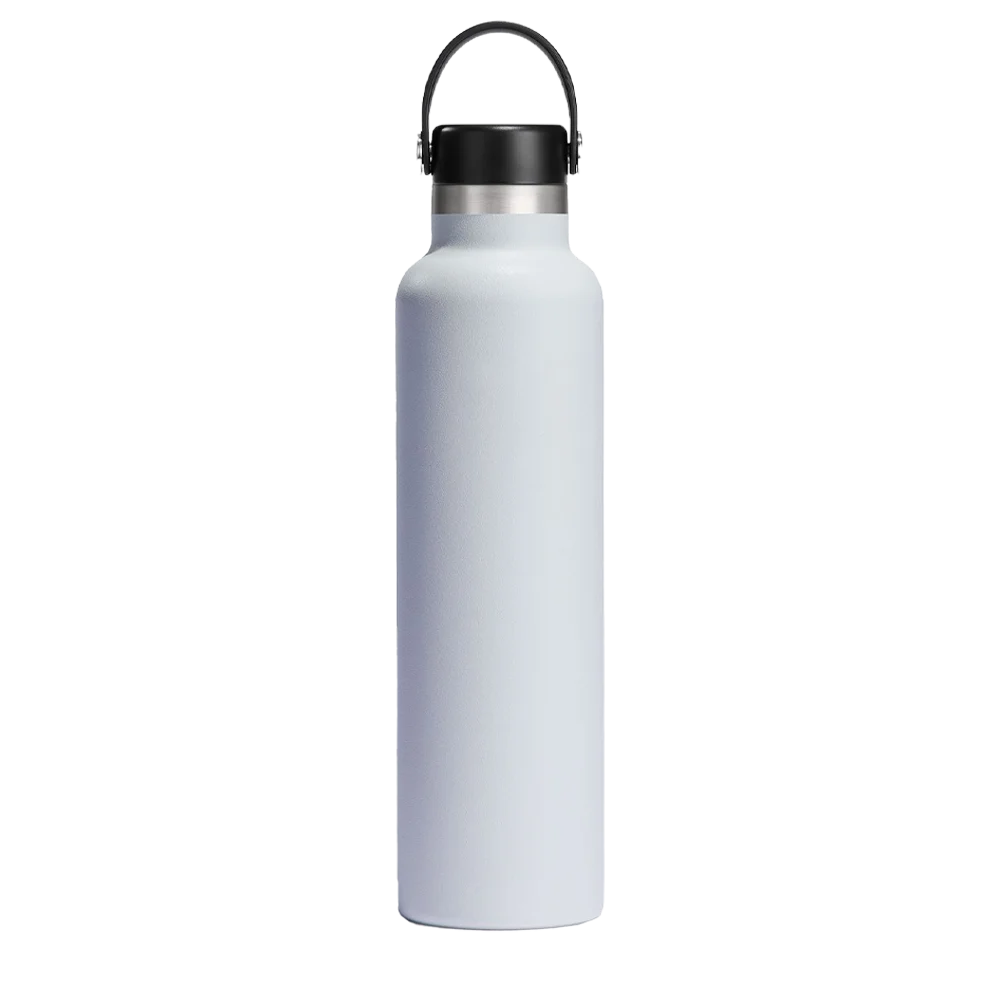 Hydro Flask Standard Mouth Bottle 24 oz White 