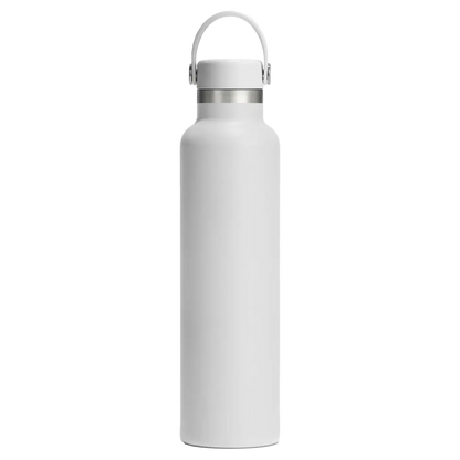 Hydro Flask Standard Mouth Bottle 24 oz Tonal White 