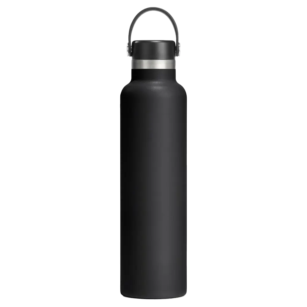 Hydro Flask Standard Mouth Bottle 24 oz Tonal Black 