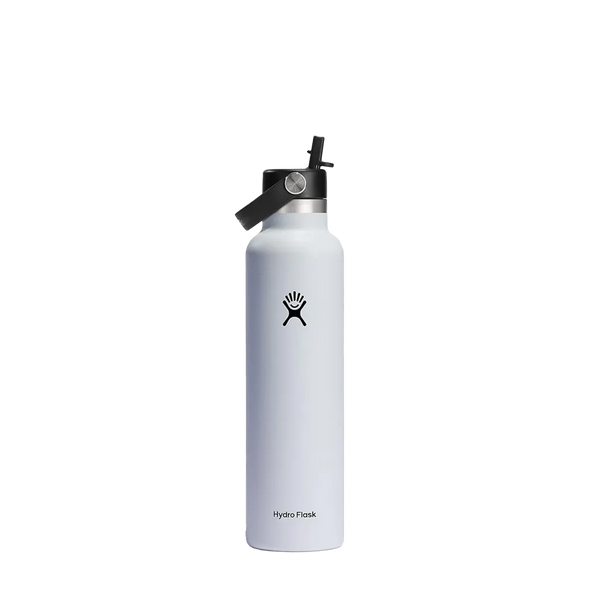 Hydro Flask Standard Mouth Insulated Water Bottle, White