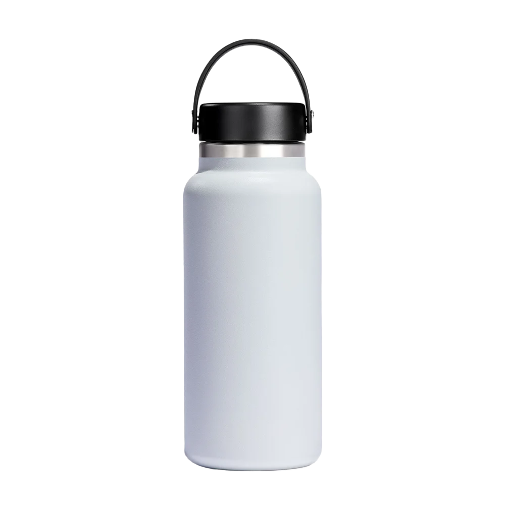 Hydro Flask Wide Mouth Bottle 32 oz White 