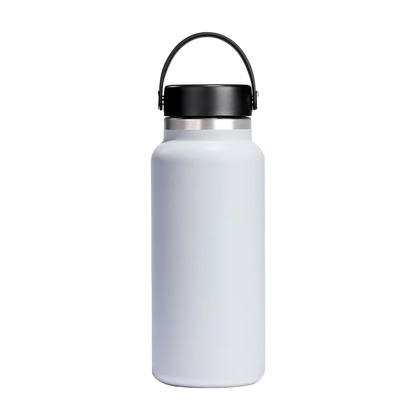 Hydro Flask Wide Mouth Bottle 32 oz White 