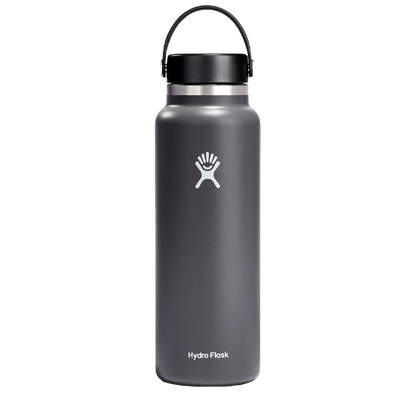 Hydro Flask Wide Mouth Bottle 40 oz Stone 