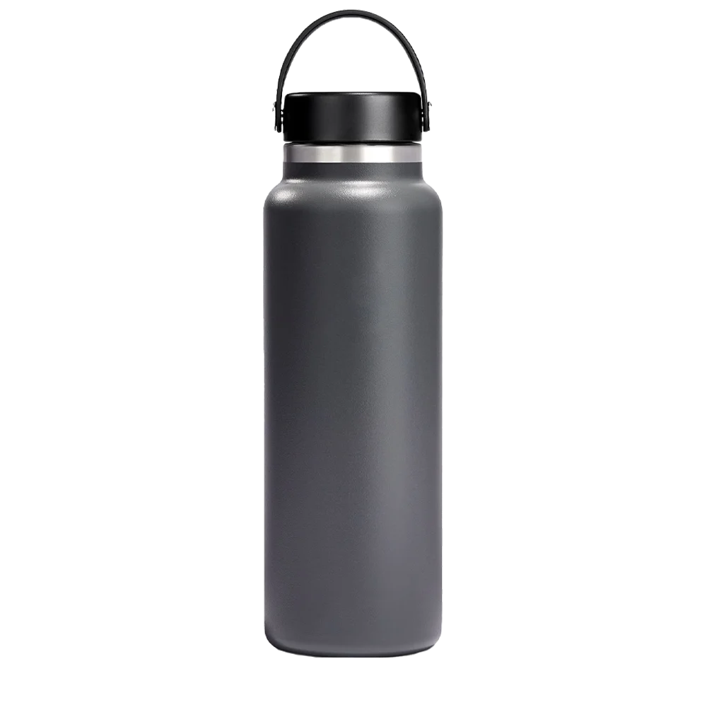 Hydro Flask Wide Mouth Bottle 40 oz Stone 