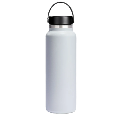 Hydro Flask Wide Mouth Bottle 40 oz White 