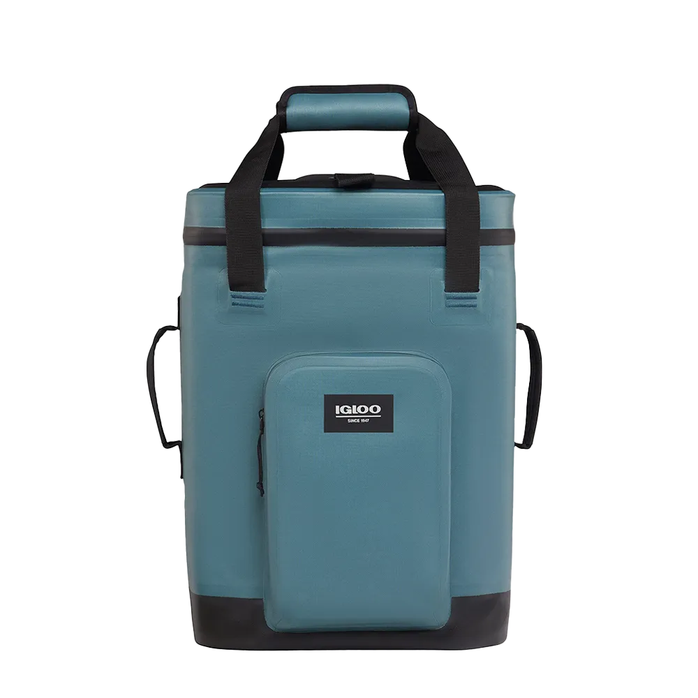 Customized Igloo 24 can Soft Cooler Backpack in Spruce 