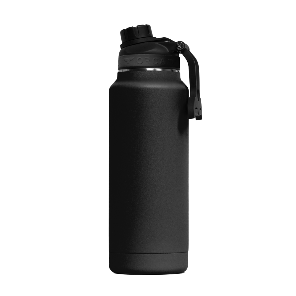 Orca 34 oz Hydra Bottle Powdercoated - Black