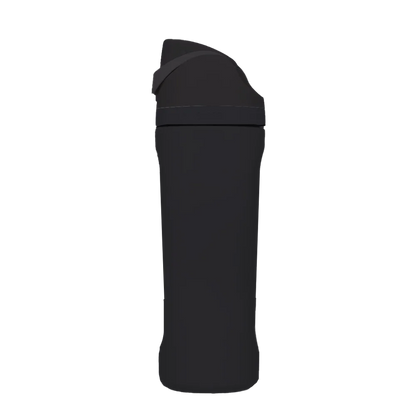 Front customization side of the Owala Freesip 24 oz in Very Very Dark 