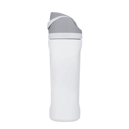 Front customization side of the Owala Freesip 24 oz in Shy Marshmallow 