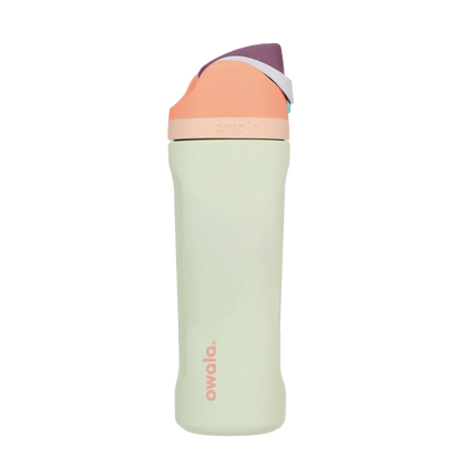 Back customization side of the Owala Freesip 24 oz in Surfs Edge 