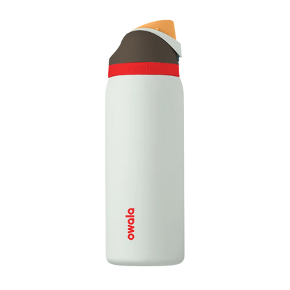 Back customization side of the Owala Freesip 32 oz in Boneyard 