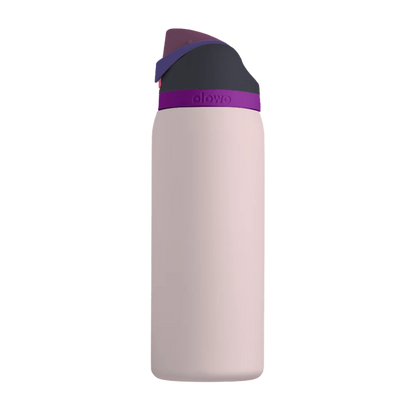 Front customization side of the Owala Freesip 32 oz in Dreamy Field 