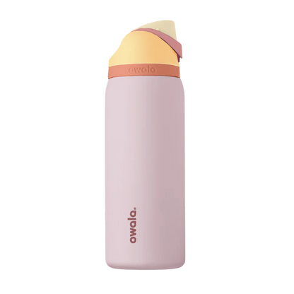 Back customization side of the Owala Freesip 32 oz in Candy Store 