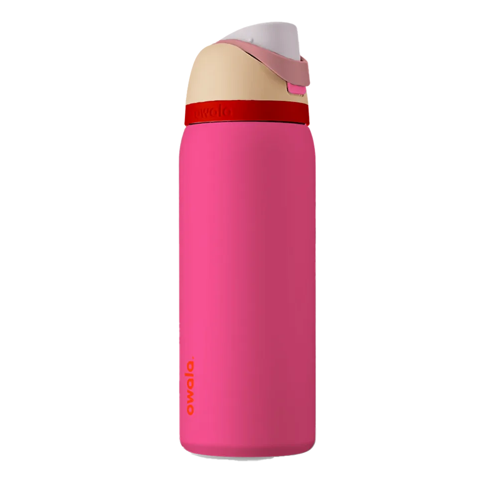 Owala FreeSip Pink Can You See Me? Stainless Steel Water Bottle 40