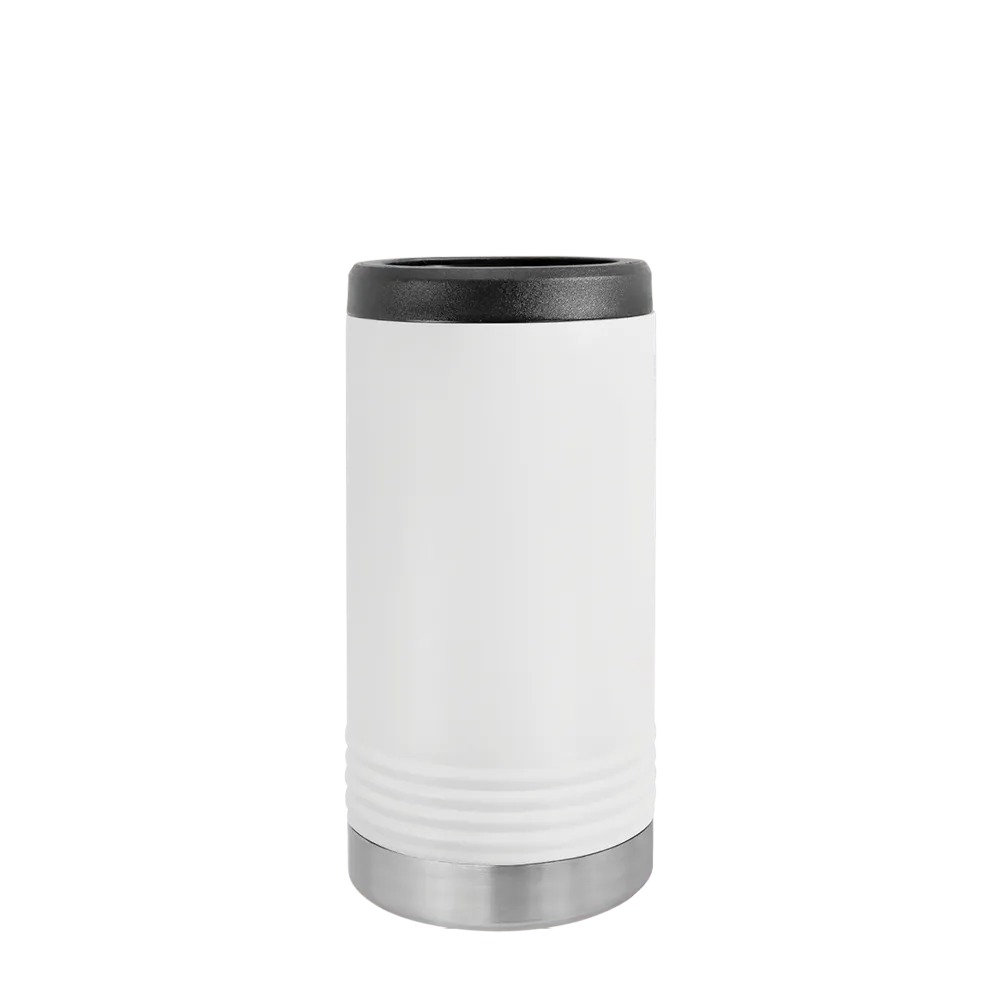 Polar Camel Insulated Slim Can Holder 12 oz White 