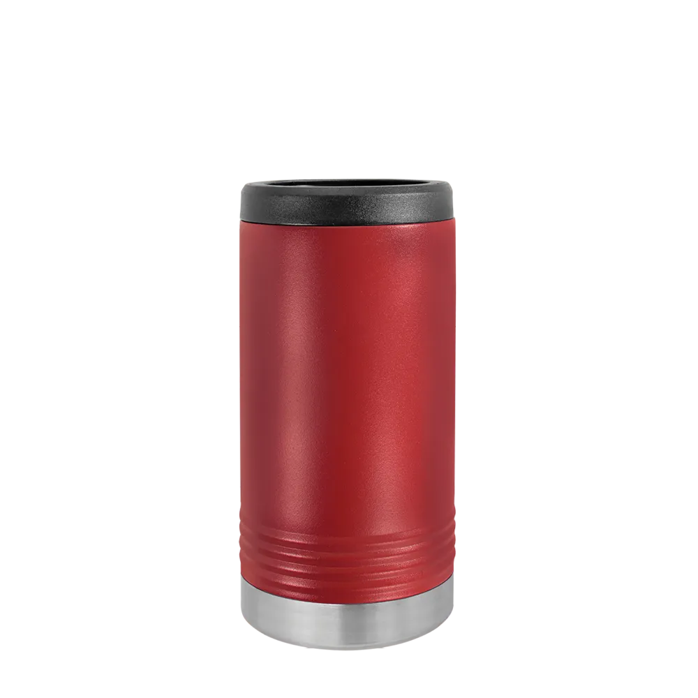 Polar Camel Insulated Slim Can Holder 12 oz Maroon 