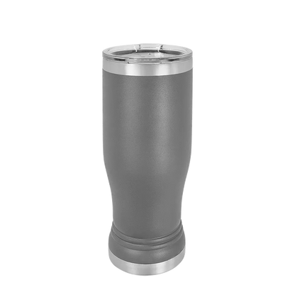 Polar Camel Pilsner Pint 14 oz Dark Gray 