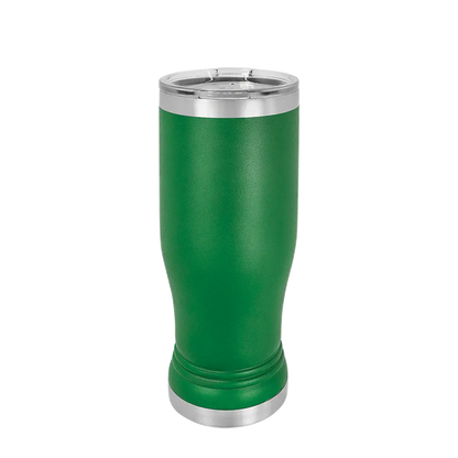 Polar Camel Pilsner Pint 14 oz Green 