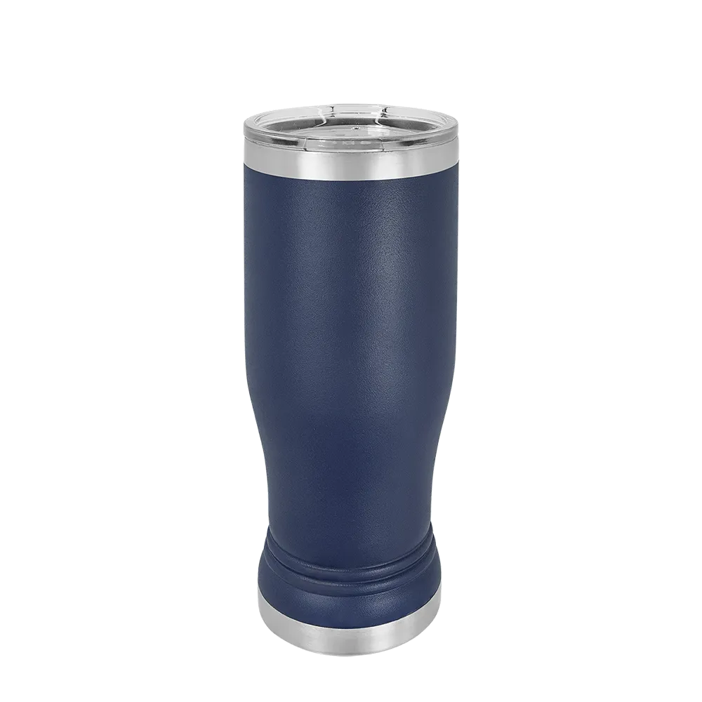 Polar Camel Pilsner Pint 14 oz Navy 