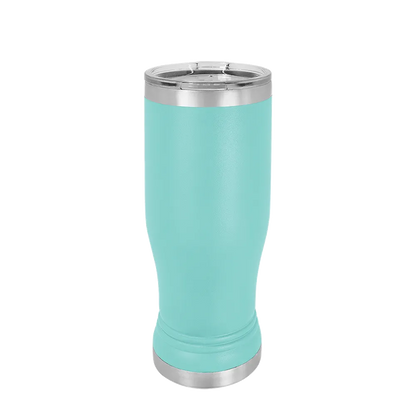 Polar Camel Pilsner Pint 14 oz Teal 