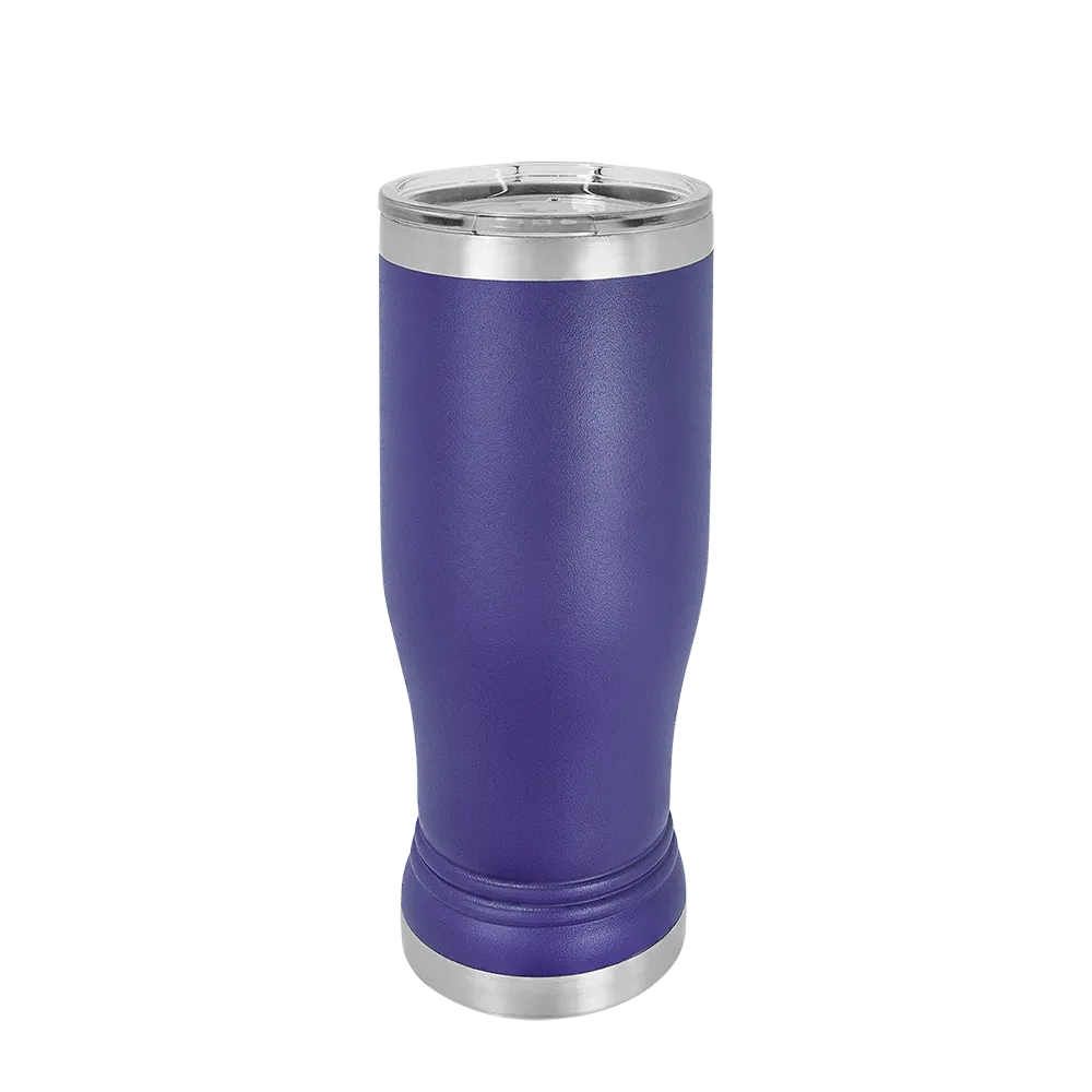 Polar Camel Pilsner Pint 14 oz Purple 
